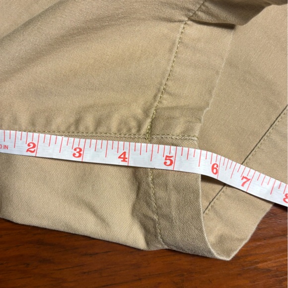 LL Bean Womens khaki shorts size 14 - Picture 5 of 6